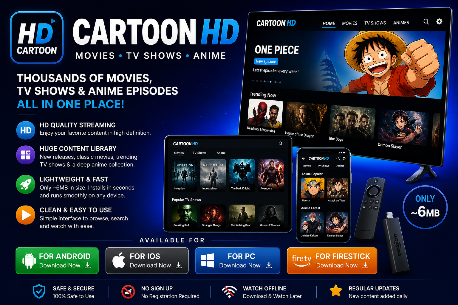 cartoon hd download